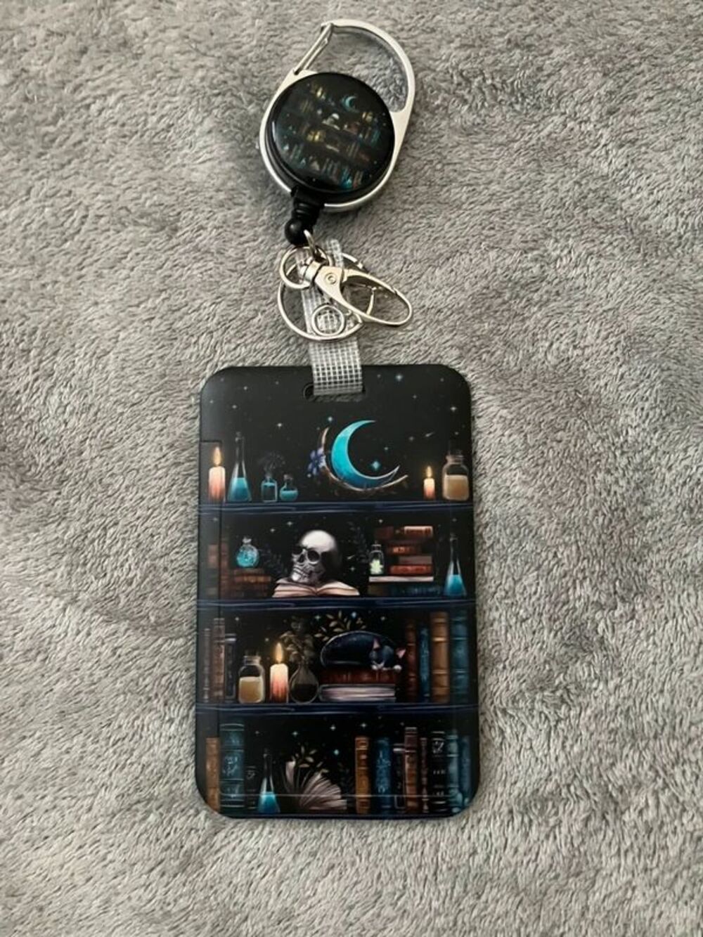 Gothic Badge Holder Lanyard